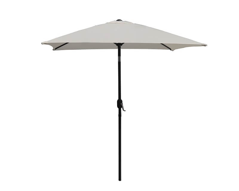 Barcelona Parasol Alu Med Tilt 2x2 M Natur