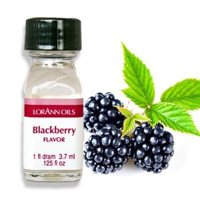 Superkoncentreret Blackberry Aroma 3,7 ml - Store tilbud!