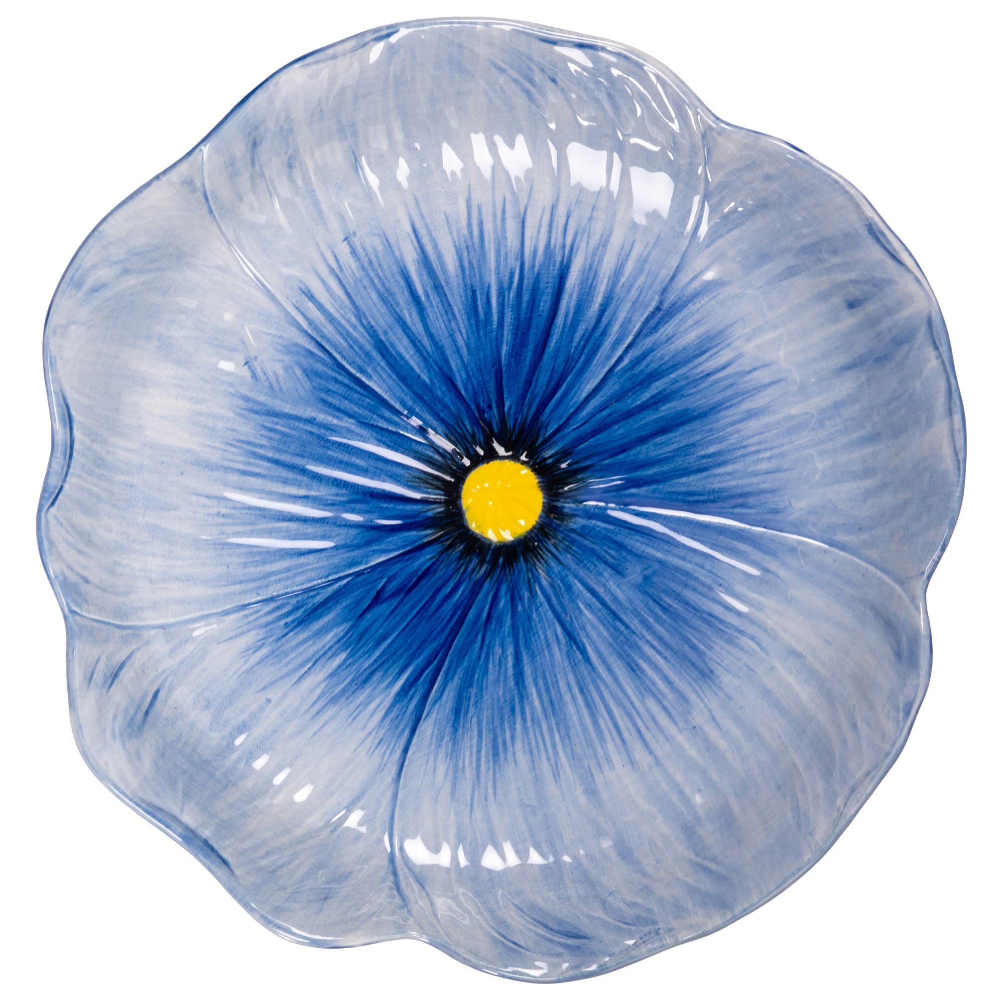 Byon Poppy L Skål  Blå
