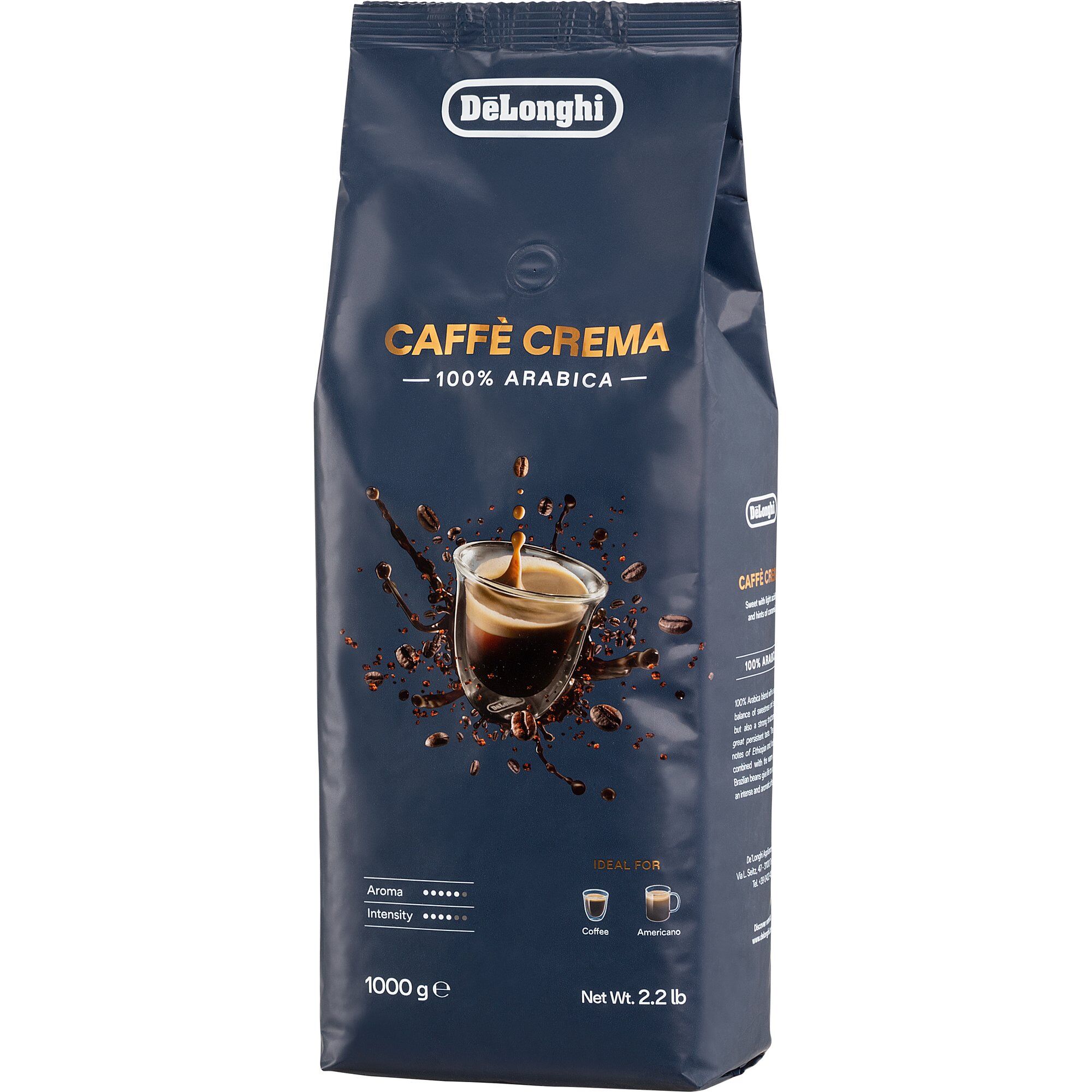 Caff?  Crema Kaffebønner 1 Kg