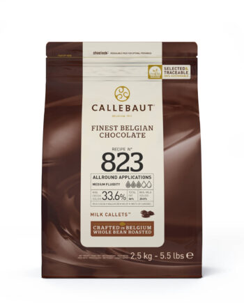 Callebaut Lys Chokolade Callets 2,5 kg - Black Friday Tilbud!