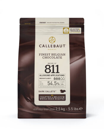 Callebaut Mørk Chokolade Callets 54% - 2,5 kg Tilbud!