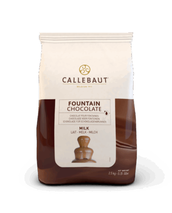 Callebaut Mælkechokolade Fontæne 2,5 kg - Super Kvalitet