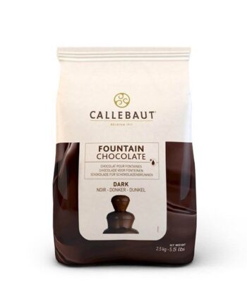 Callebaut Mørk Chokolade til Fontæne 2,5 kg - Kvalitet!
