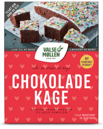 Chokoladekageblanding fra Valsemøllen - Klar til brug!