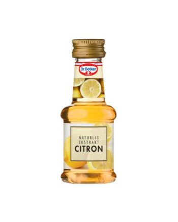 Citron Ekstrakt 38 Ml fra Dr. Oetker - Naturlig Aroma