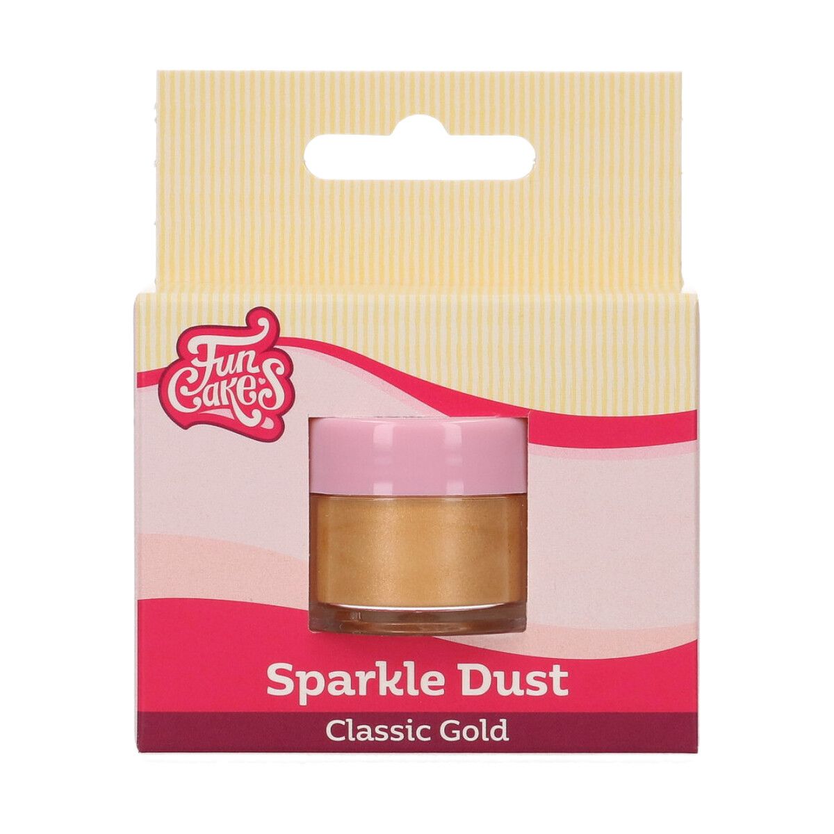 Classic Gold Glitterstøv   Funcakes 2 5 G