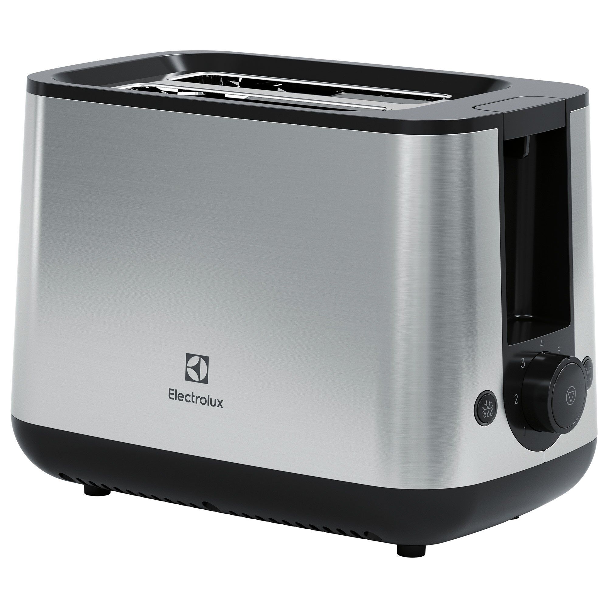 Electrolux Create 3 Brødrister til 2 Skiver - Rustfri Stål
