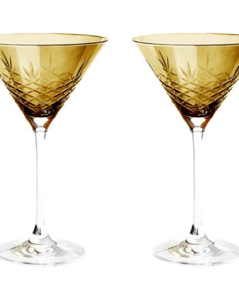 Crispy Cocktailglas Citrine - 2 Stk Elegance til Dine Drinks
