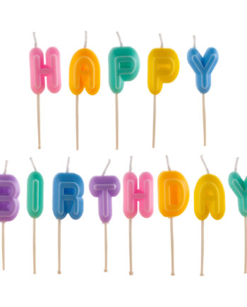 Dekora Happy Birthday Fødselsdagslys - Stort udvalg!