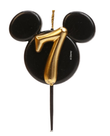 Dekora Mickey Mouse Fødselsdagslys Nr. 7 - Fantastisk tilbud!