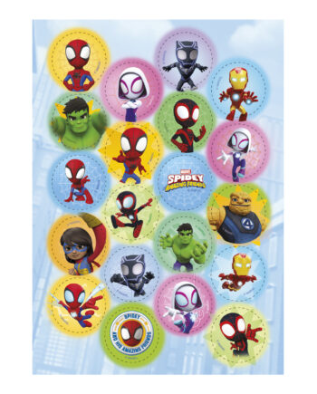 Dekora Spidey Kageprint Ø3,4 cm - Fantastisk udvalg!