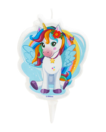 Dekora Enhjørning Fødselsdagslys - Fantastisk Tilbud!