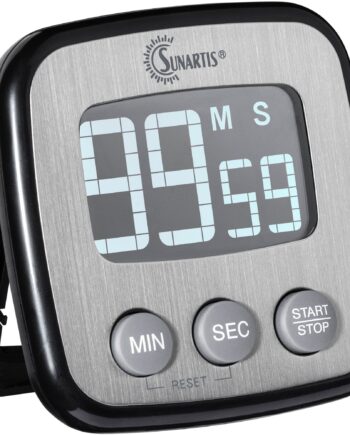 Digital Timer Rustfrit Stål