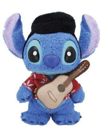 Disney Hawaiian Fluffy Stitch Elvis 16 5 Cm