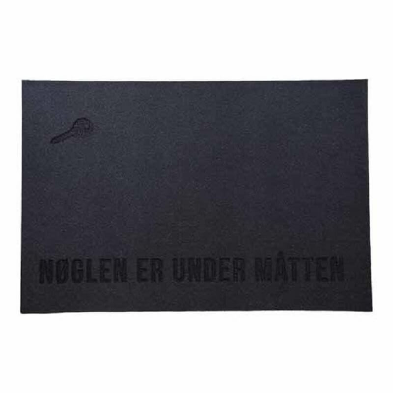 Dørmåtte 40x60 Cm Nøglen Er Under Måtten