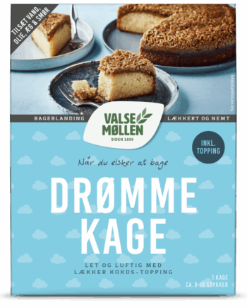 Drømmekageblanding fra Valsemøllen - Klar til bagning!