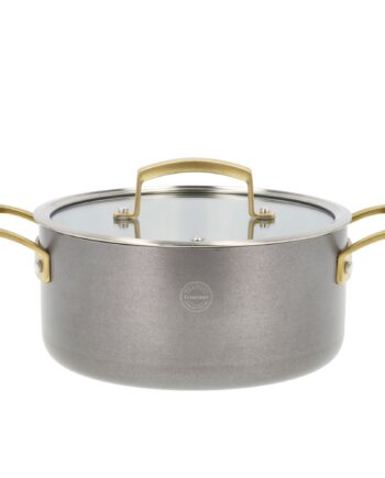 Durance Gryde Med Låg 5 Liter 24 Cm  Rustfrit Stål