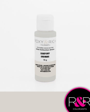 Farvet Kakaosmør   Cloudy Grey 78 G   Roxy   Rich Artist Collection