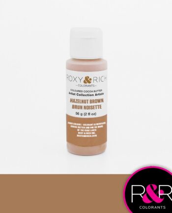 Farvet Kakaosmør Hazelnut Brown 56 G - Roxy & Rich tilbud!