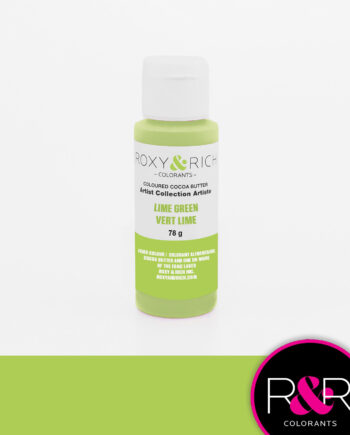 Farvet Kakaosmør   Lime Green 78 G   Roxy   Rich Artist Collection
