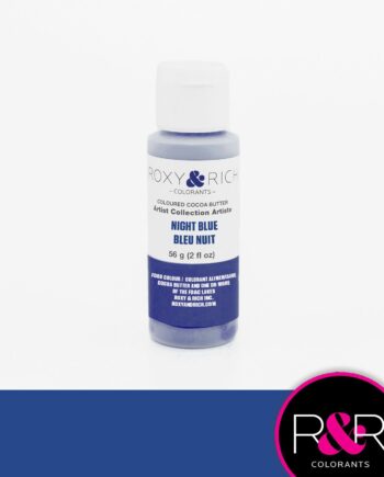 Farvet Kakaosmør   Midnight Blue 56 G   Roxy   Rich Artist Collection