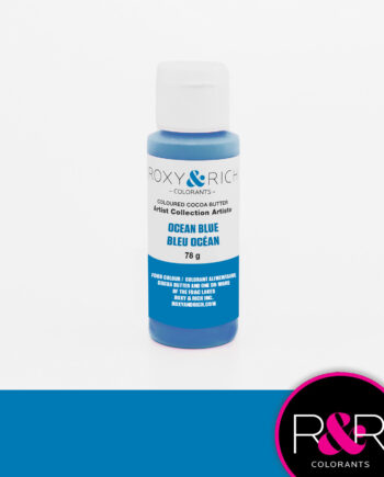 Farvet Kakaosmør Ocean Blue 78 G - Roxy Rich Artist Collection