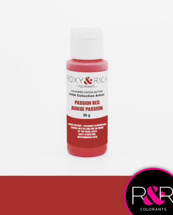 Farvet Kakaosmør Passion Red 56 G fra Roxy & Rich
