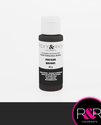 Farvet Kakaosmør   Pirate Black 56 G   Roxy   Rich Artist Collection