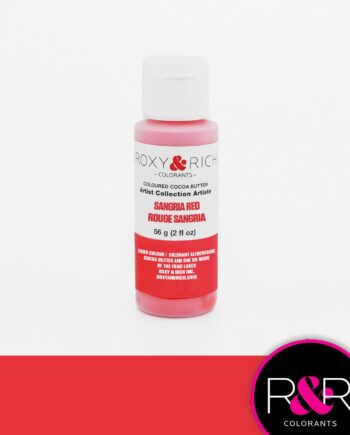 Farvet Kakaosmør   Sangria Red 56 G   Roxy   Rich Artist Collection