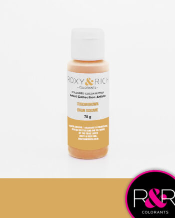 Farvet Kakaosmør   Tuscan Brown 78 G   Roxy   Rich Artist Collection