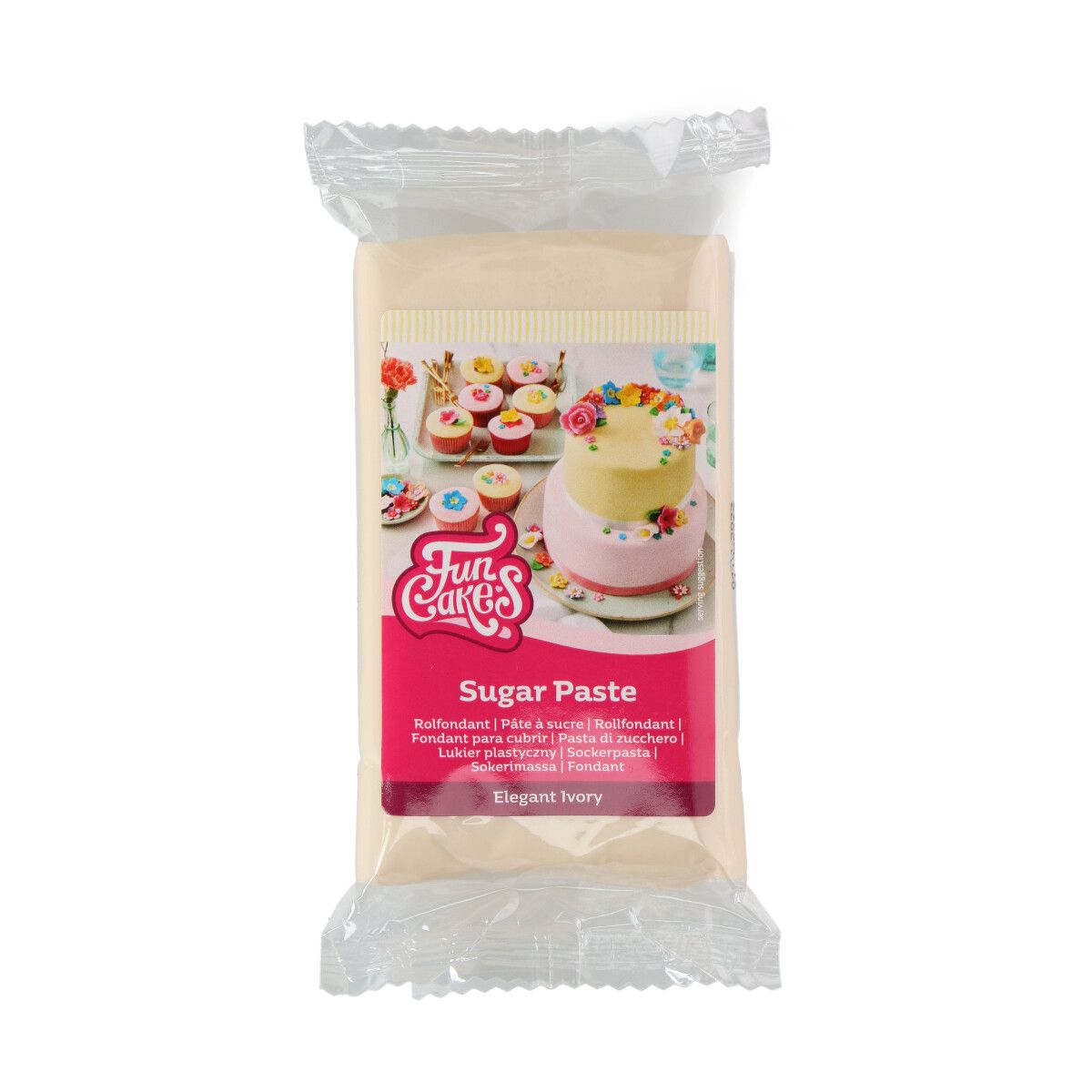 Fondant Elegant Ivory 250 G - Perfekt til kager!