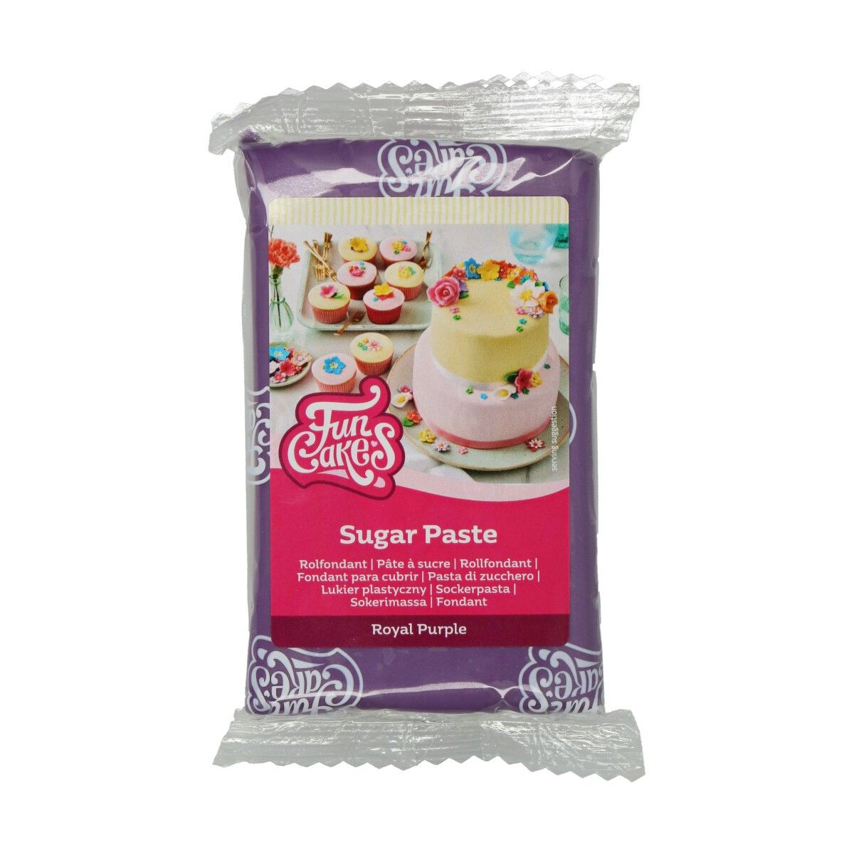 Fondant i Royal Purple - 250 g til kager og søde sager