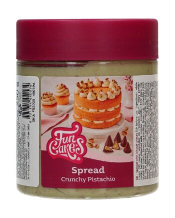 Funcakes Sprød Pistaciecreme 250g - Perfekt til bagværk!