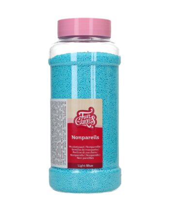 Funcakes Lyseblå Sukkerkrymmel 800g - Perfekt til Bagværk