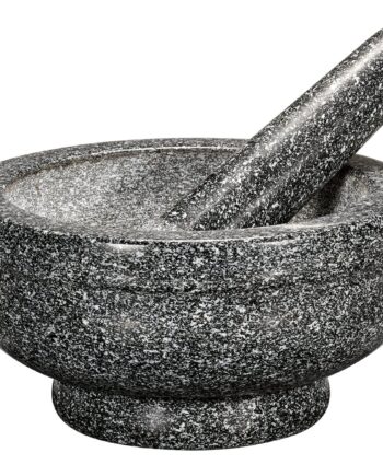Giant Green Granite Morter M Støder 21 Cm