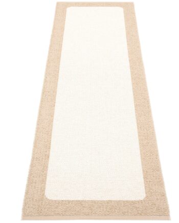Løber Ilda 70 x 240 cm i Beige Vanilla - Kvalitet fra Pappelina