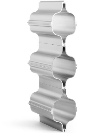 Hex Vinholder i Aluminium - 3 Pak til Dit Hjem