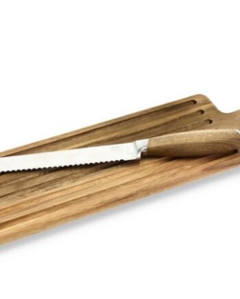 Holm Skærebræt med Brødkniv - Kvalitet til Dit Køkken