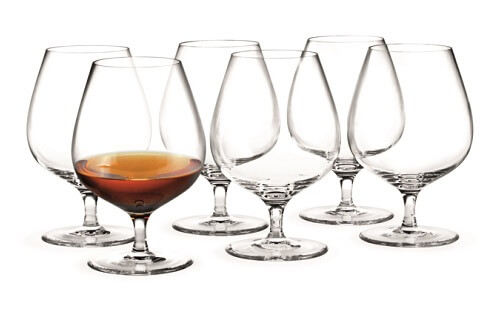 Holmegaard Cabernet Cognacglas 63 Cl 6 Stk