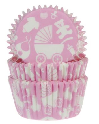 House Of Marie   Muffinsforme Baby Pink  50 Stk