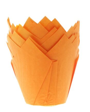 House Of Marie Muffinsforme Tulipan 36 Stk - Orange