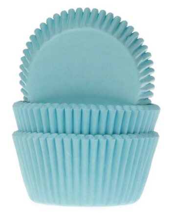 House Of Marie   Turquoise Muffinsforme  50 Stk