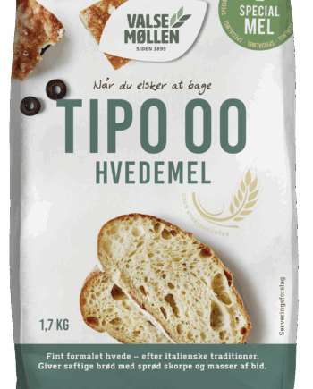 Hvedemel Tipo 00 - 1,7 kg fra Valsemøllen på tilbud!