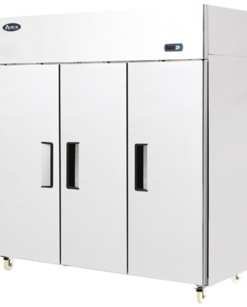 Industrifryseskab I Rustfrit Stål   3 Døre   950 Liter