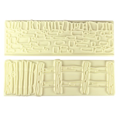 Jem Udstikkersæt 2 Stk - Mursten & Plankeværk Dekorationer