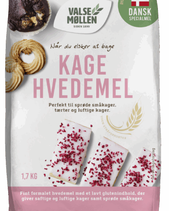 Kage Hvedemel 1,7 kg fra Valsemøllen - Perfekt til bagning!