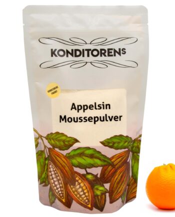 Konditorens Appelsin Moussepulver 125g - Uden Tilsætningsstoffer
