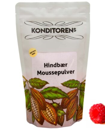 Konditorens Hindbær Moussepulver 100g - Uden Kunstige Tilsætningsstoffer