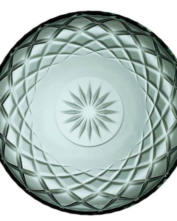 Lyngby Glas Sorrento Fad 30 cm - Elegant Grøn Servering
